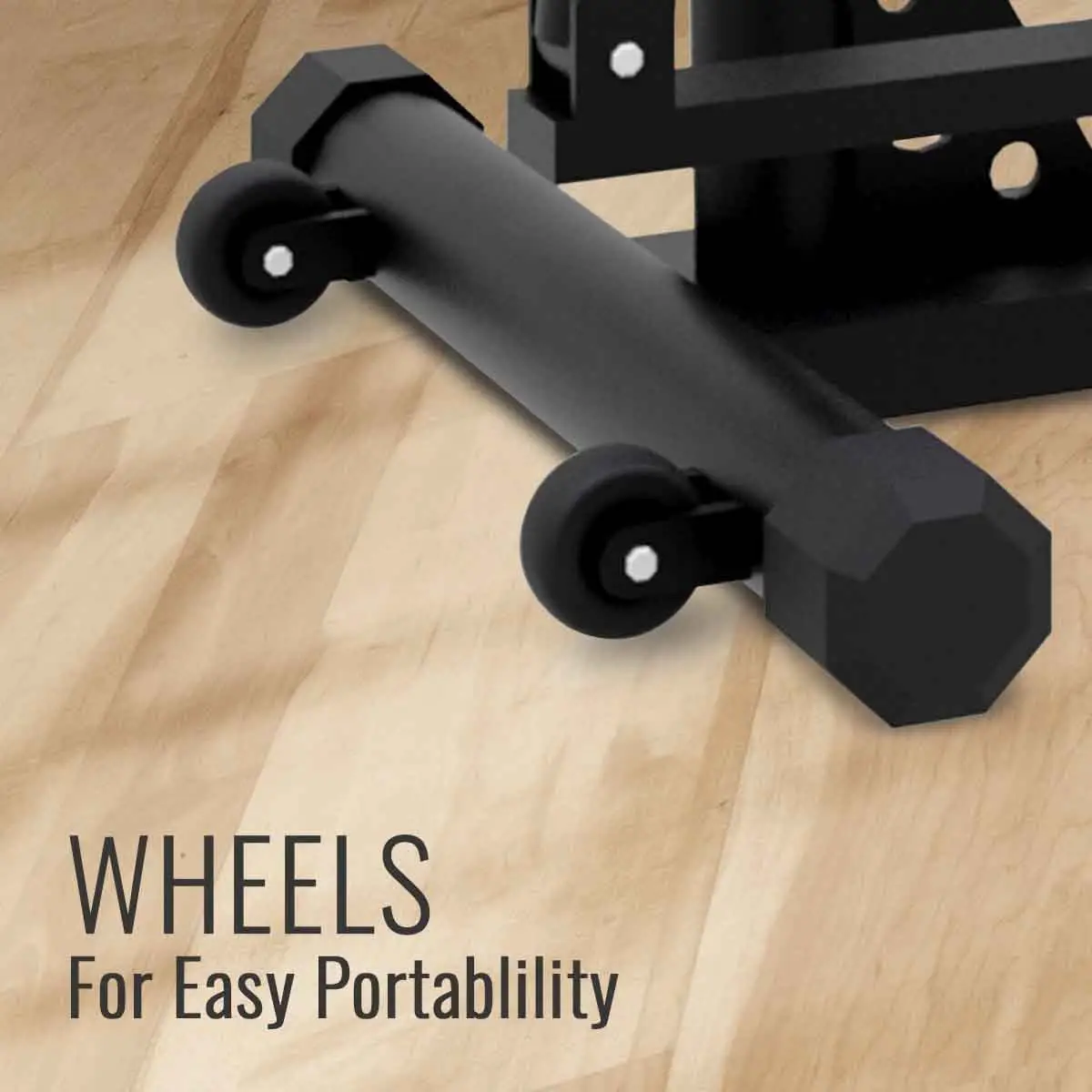 Durafit Cross Trainer EBS02 with Wheels for Easy Portability