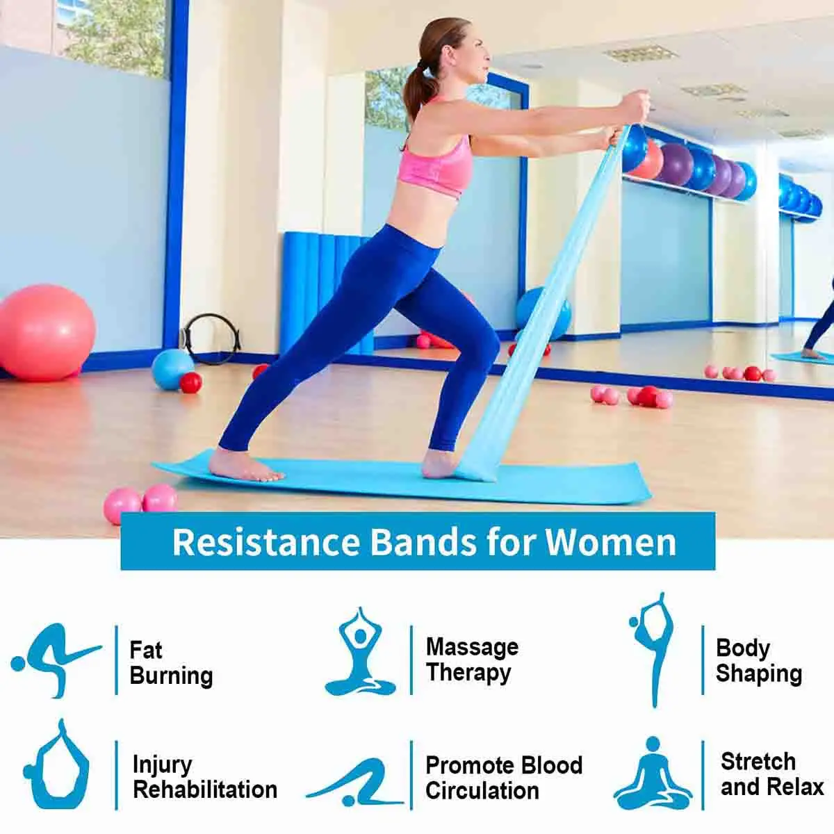 Durafit Resistance band Orlb4 for women