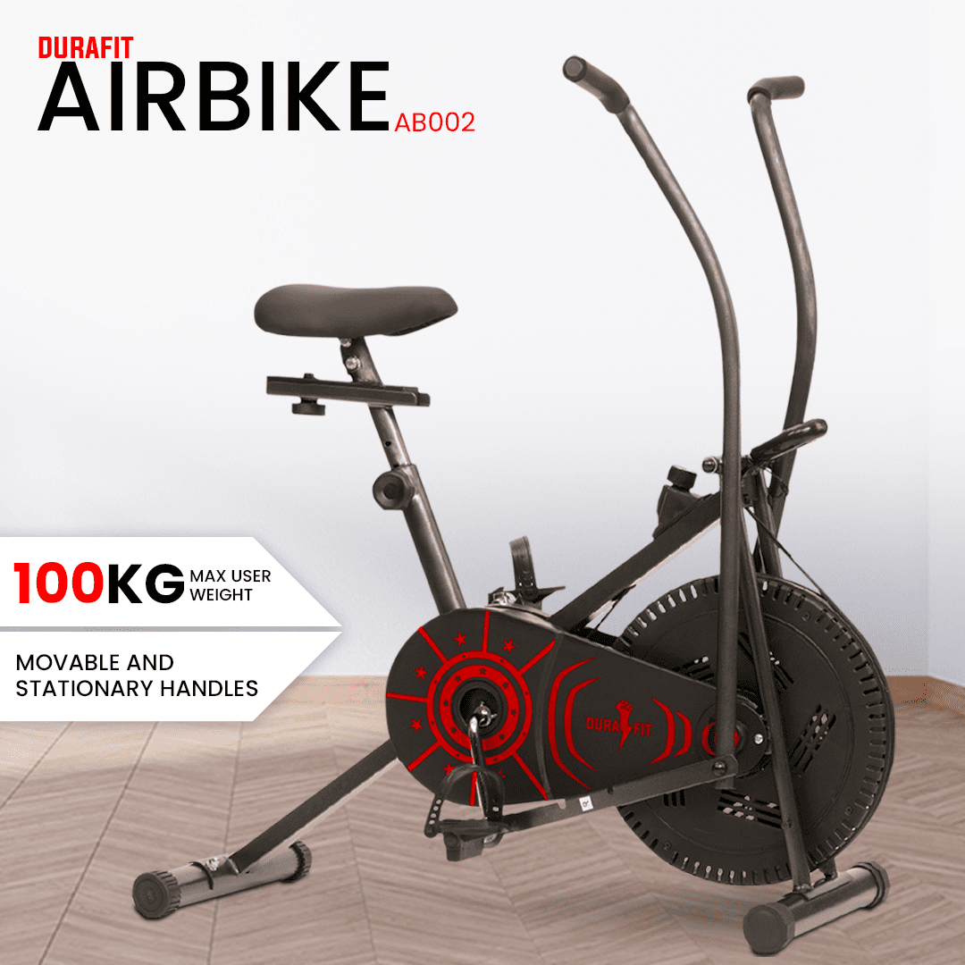 Durafit Air bike Ab002 with Max User Weight 100kg