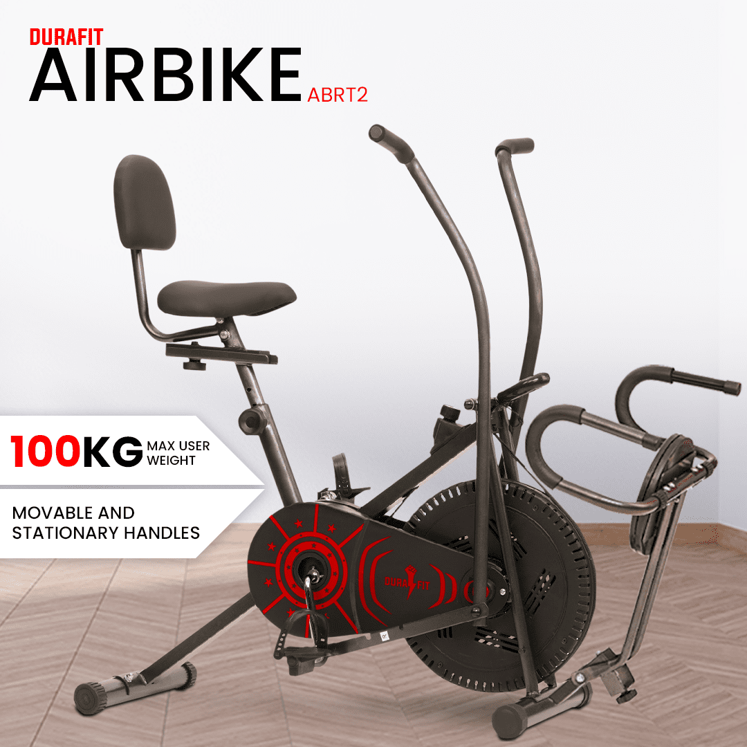 Durafit Air bike ABRT2 with 100kg Max User Weight