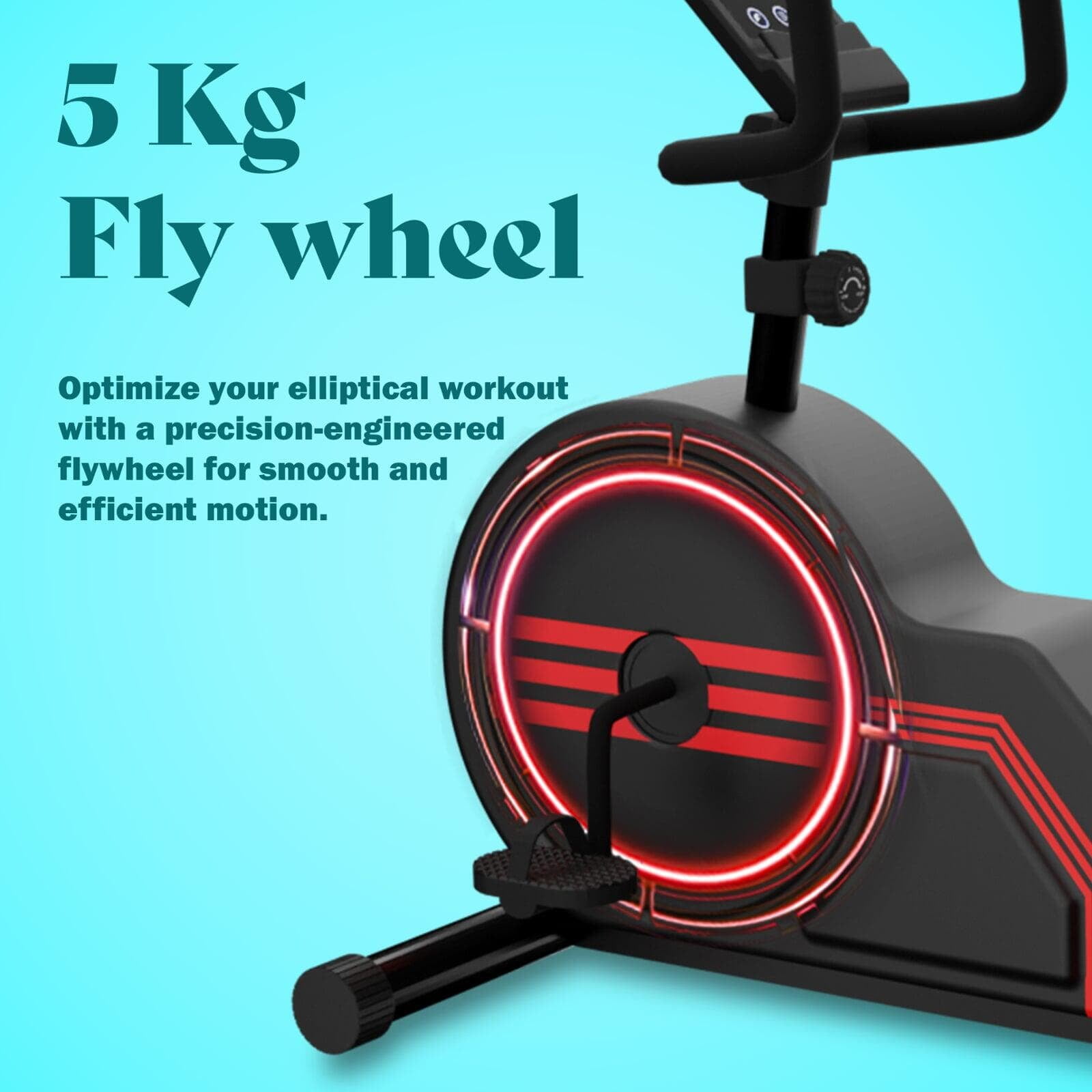 Durafit Glider with 5kg Flywheel  weight