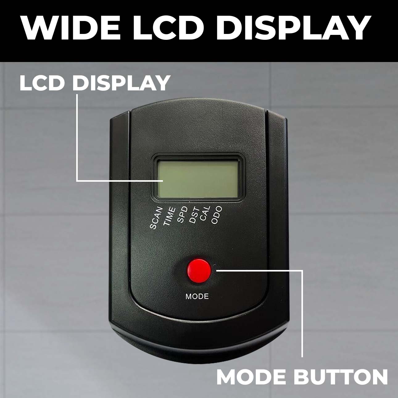 Durafit Pacer with Wide LCD Display
