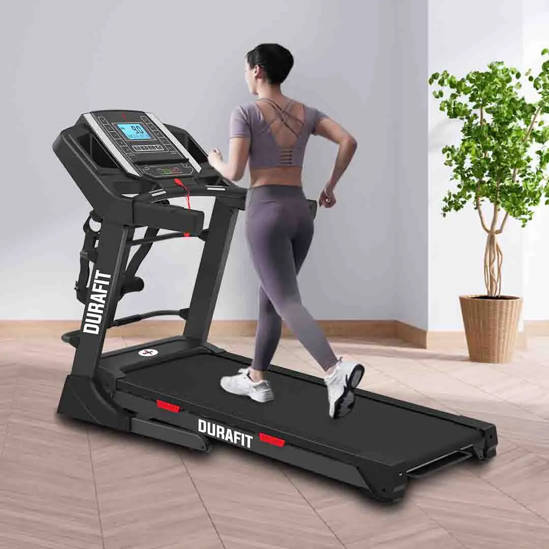 Durafit Mustang Multifunction Treadmill with 130kg Max User Weight