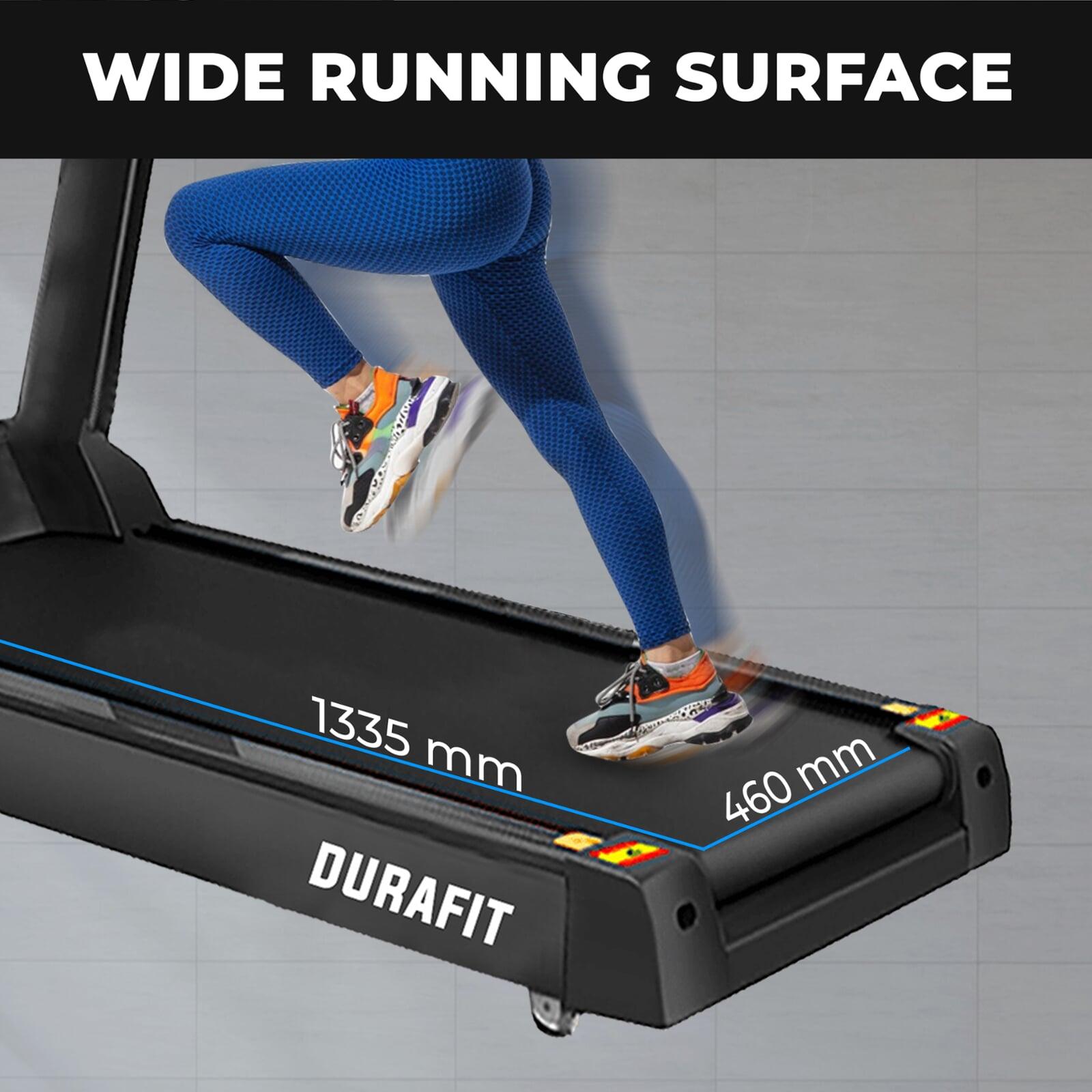 Durafit Panther Multifunction Treadmill with Wide Running Surface