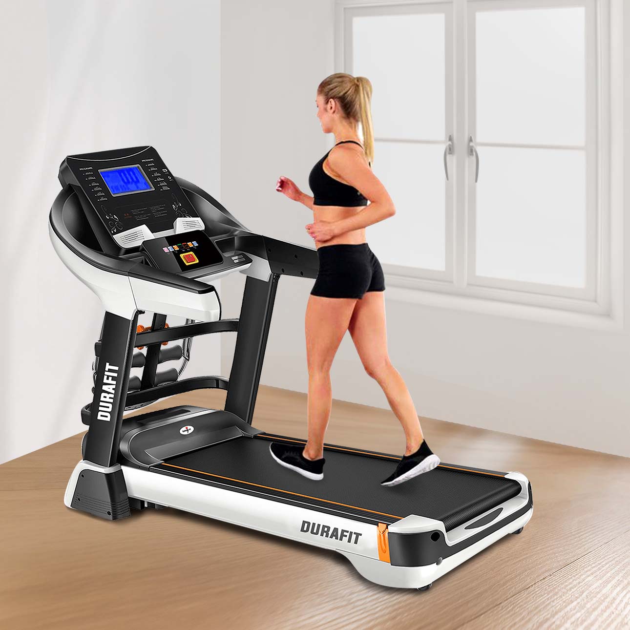 Durafit Focus Multifunction Treadmill with 18kmph 