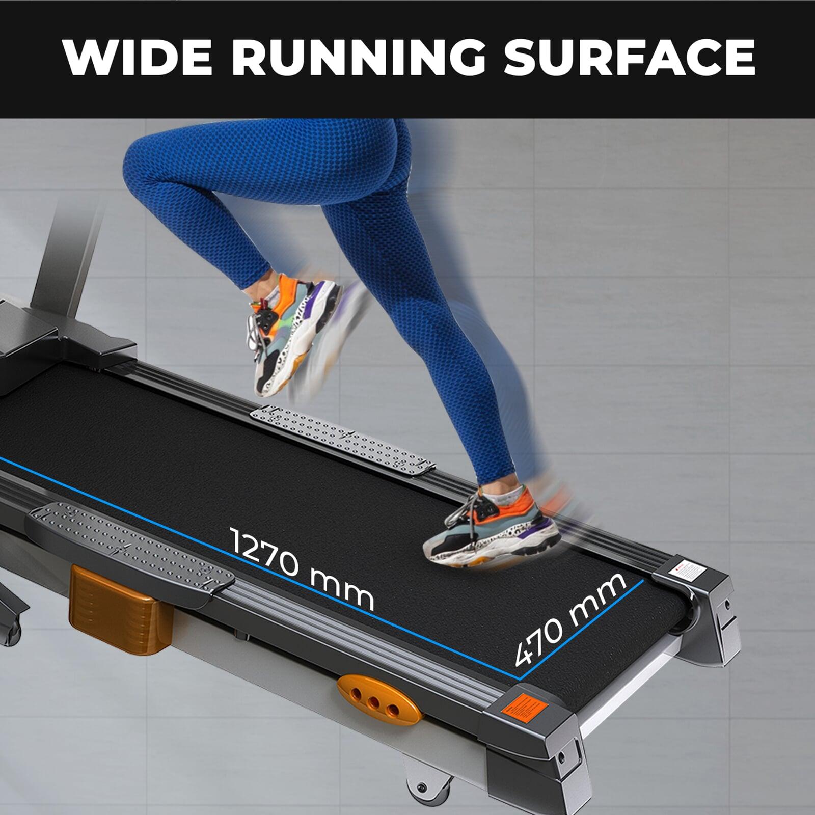 Durafit Solid Multifunction Treadmill with Wide Running Surface
