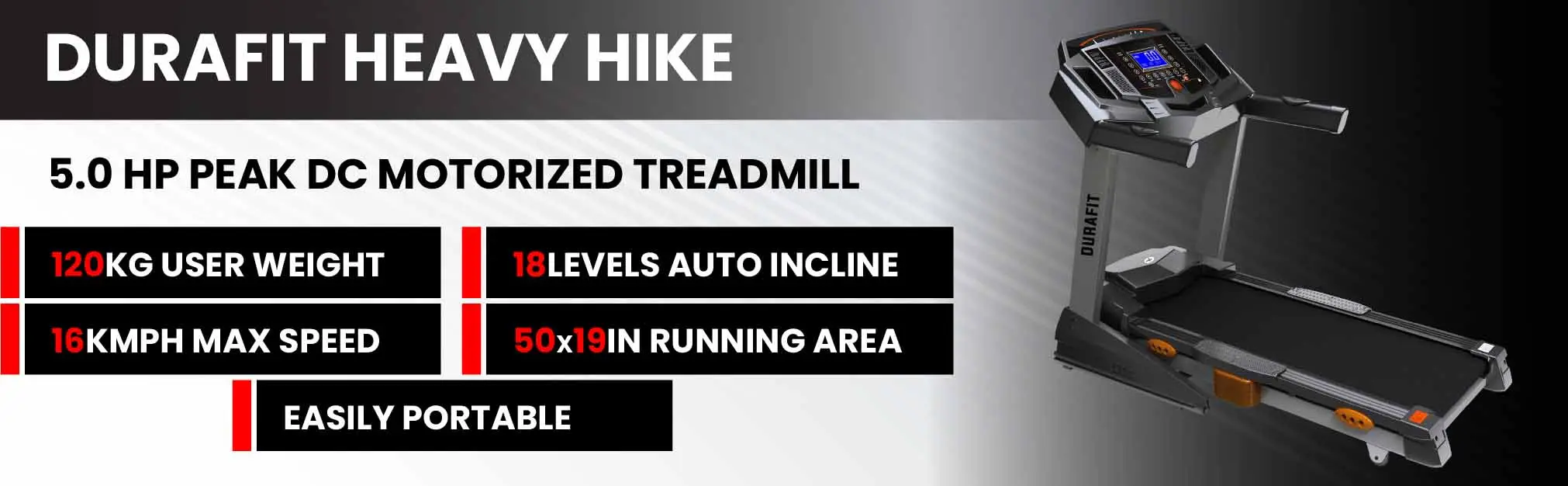 Durafit Heavy hike Treadmill