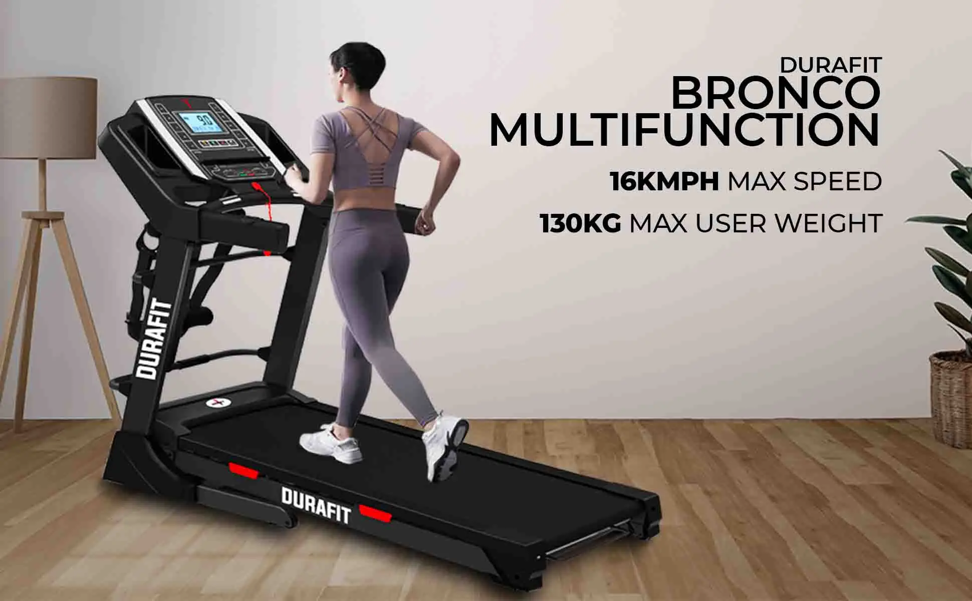 Durafit Bronco Multifunction Treadmill