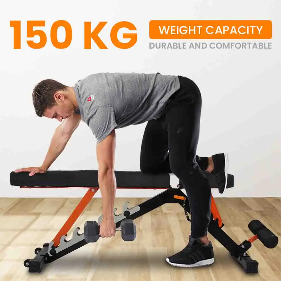 Durafit Foldable Bench OFB02 with 150kg weight Capacity