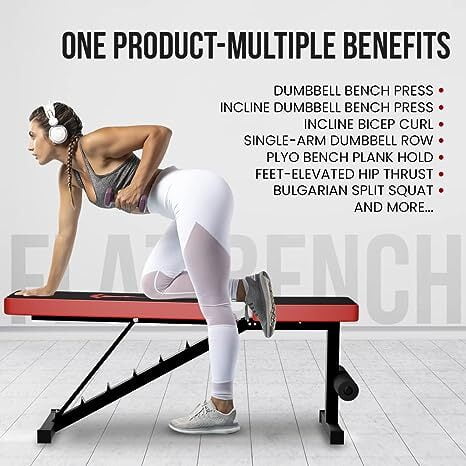 Durafit Foldable Bench FB01 With User Weight 150kg