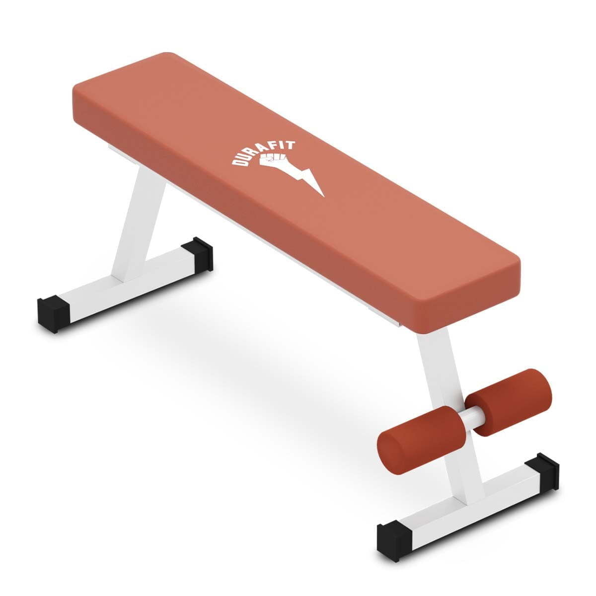 Durafit Simple Flat Bench- Red
