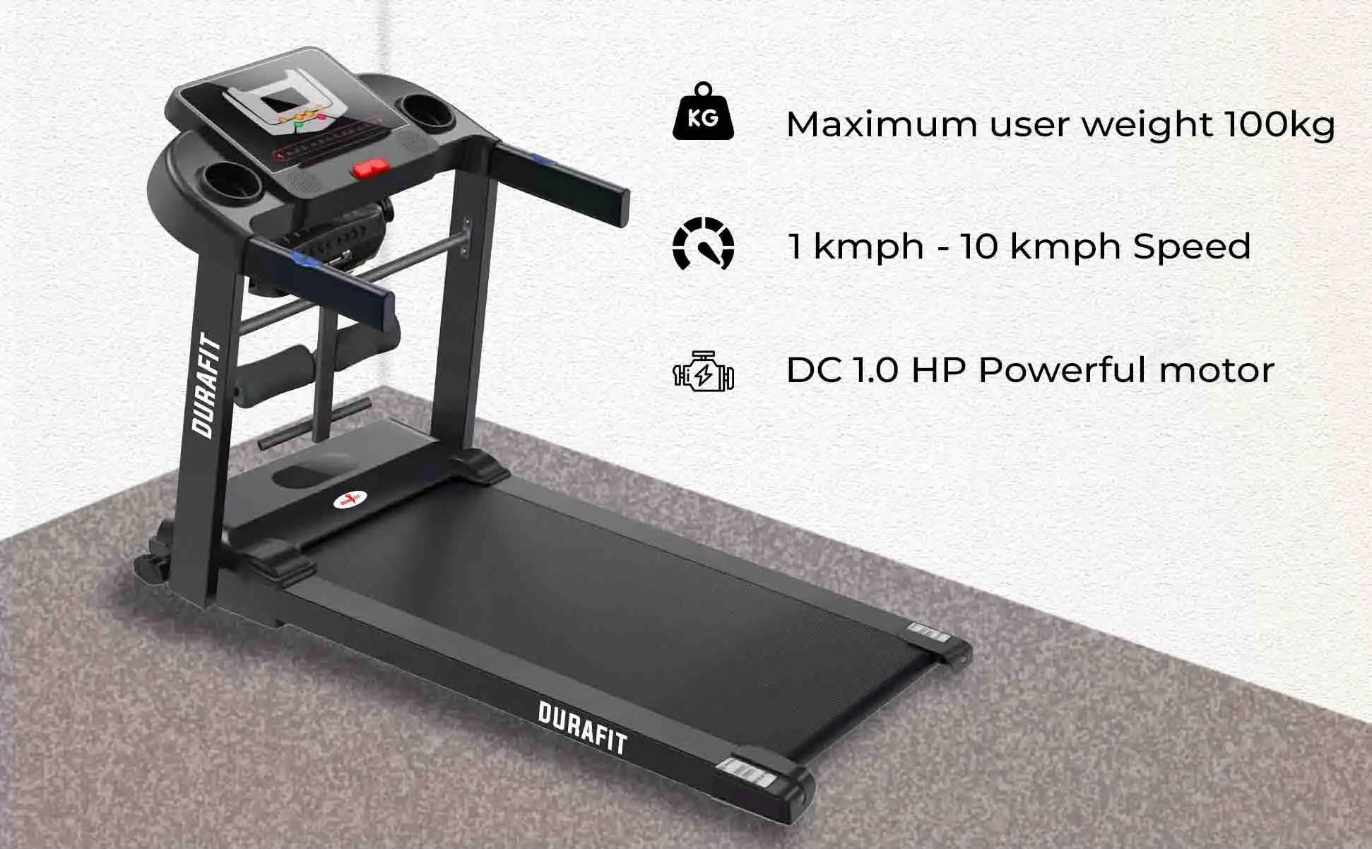 Durafit Spark Multifunction Treadmill