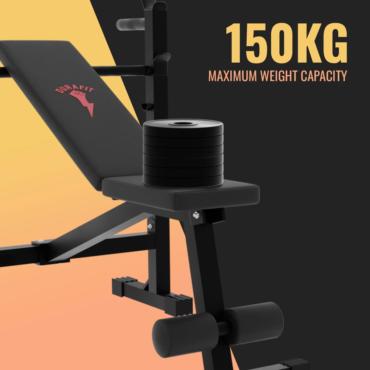 Durafit Multifunction Bench OMFB1 with Max user weight 150kg