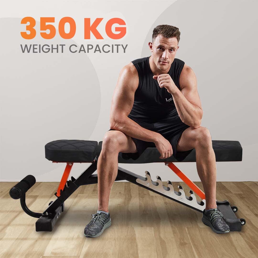 Durafit Adjustable Bench OABH1 with 200kg max user weight