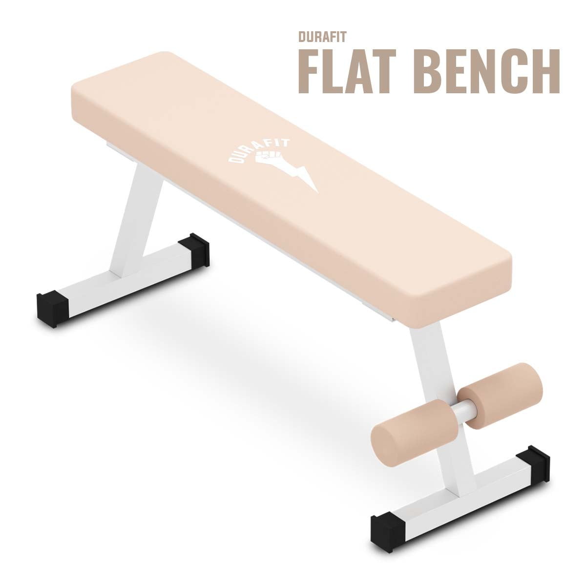Durafit Simple Flat Bench SB01 with Leg Support