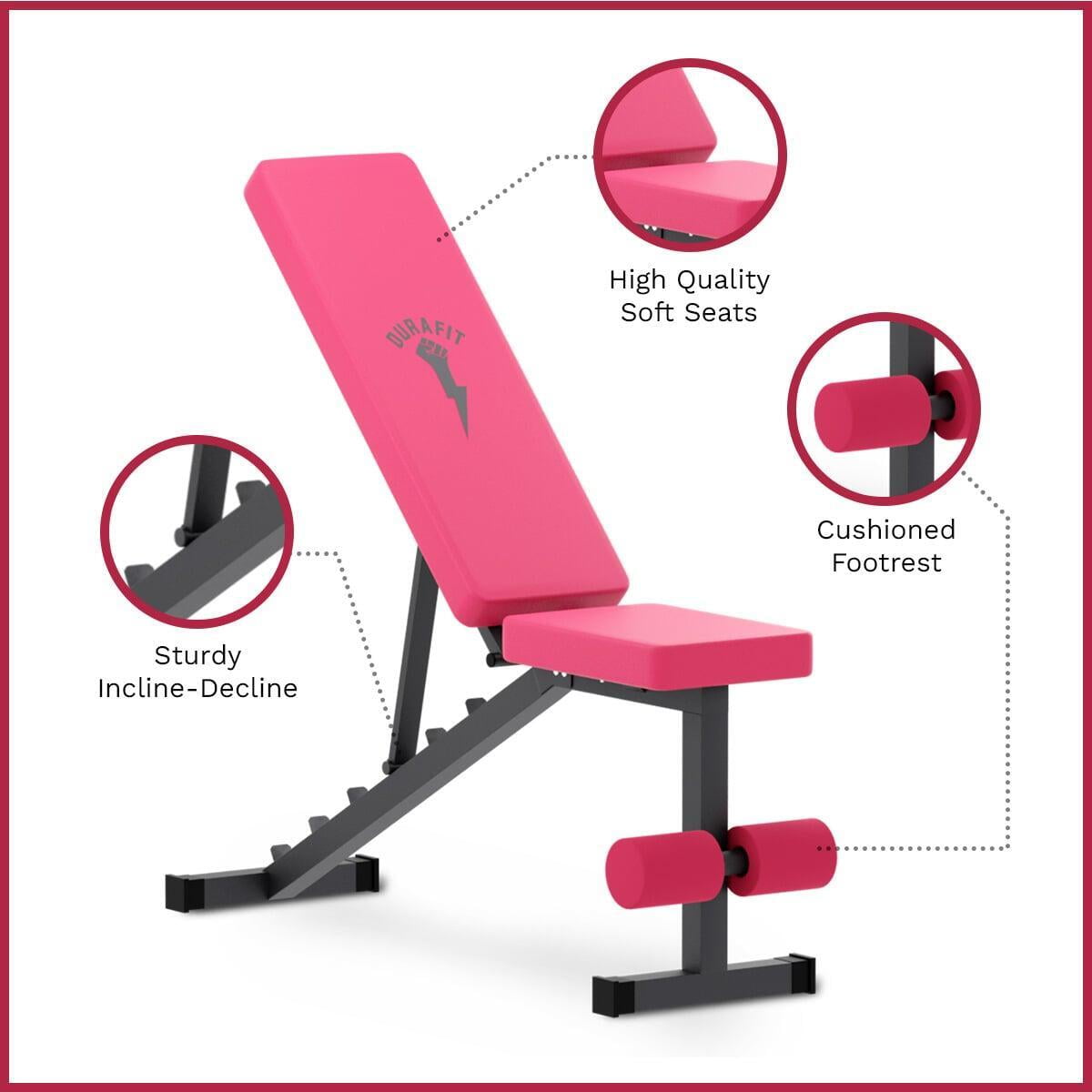 Durafit Foldable Bench FB01 with Smooth and Comfortable